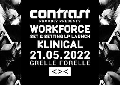 21/05 CONTRAST presents WORKFORCE & KLINICAL | 18+