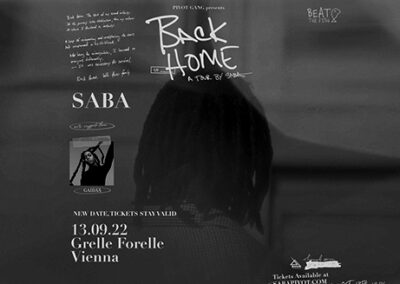 13/09 Saba – The Back Home Tour
