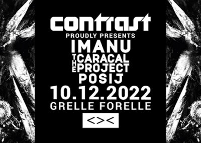 10/12 CONTRAST presents IMANU + THE CARACAL PROJECT + POSIJ | 18+