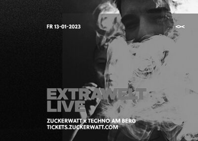 13/01 ZUCKERWATT w/ EXTRAWELT LIVE x Techno am Berg