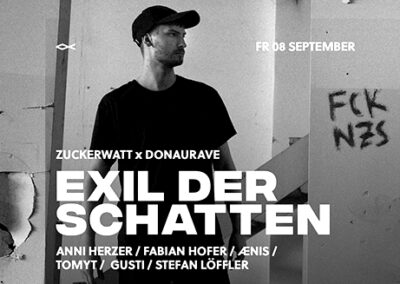 08/09 ZUCKERWATT w/ EXIL DER SCHATTEN x DONAURAVE