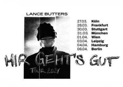 01/04 Lance Butters – Mir geht’s gut Tour 2024 | Wien