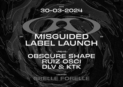 30/03 Misguided Label Launch w/ Obscure Shape, Ruiz OSC1, KTK & DLV