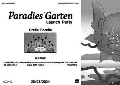 25/05 Paradies Garten Festival 2024 Launch Party w/ u.r.trax