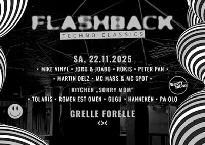 22/11 FLASHBACK Techno Classics @ 