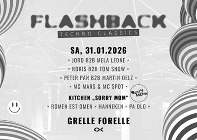31/01 FLASHBACK Techno Classics @ 