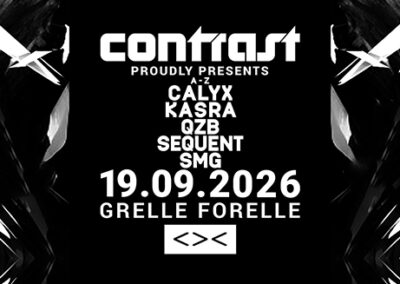 19/09 CONTRAST pres. CRITICAL w/ CALYX + KASRA + QZB + SEQUENT + SMG | 18+