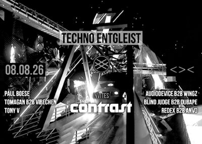 08/08 TnB ENTGLEIST | CONTRAST x TECHNO ENTGLEIST | 18+