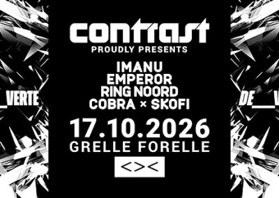 17/10 CONTRAST pres. DE_VERTE w/ IMANU + EMPEROR + RING NOORD